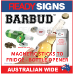 Magnetic Bottle Opener - BARBUD