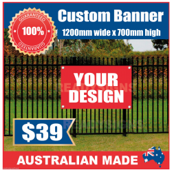 Banner 1200mm x 700mm