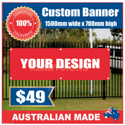 Banner 1500mm x 700mm