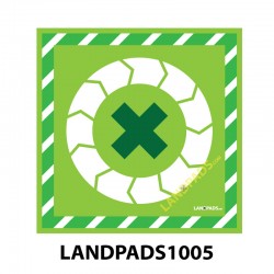 UAV Drone Launch / Landing Pad - 600mm x 600mm x 5mm - 600x600-LANDPADS-1005