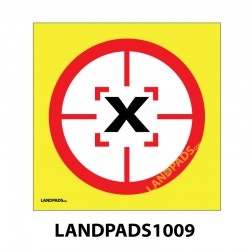 UAV Drone Launch / Landing Pad - 600mm x 600mm x 5mm - 600x600-LANDPADS-1009