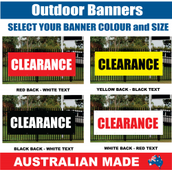 BANNER - R096 - CLEARANCE