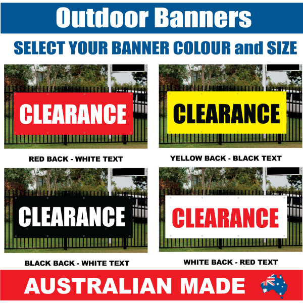 BANNER - R096 - CLEARANCE
