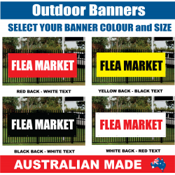 BANNER - R184 - FLEA MARKET