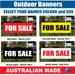BANNER - R201 - FOR SALE
