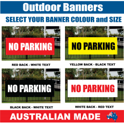 BANNER - R304 - NO PARKING