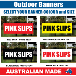 BANNER - R367 - PINK SLIPS
