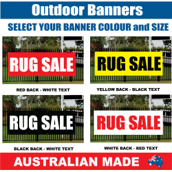 BANNER - R394 - RUG SALE
