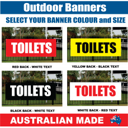 BANNER - R480 - TOILETS