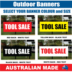 BANNER - R486 - TOOL SALE