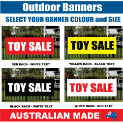 BANNER - R489 - TOY SALE