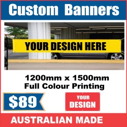 Banner 1200mm x 1500mm