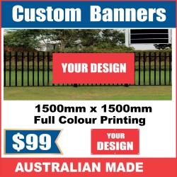 Banner 1500mm x 1500mm
