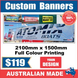 Banner 2100mm x 1500mm