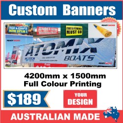 Banner 4200mm x 1500mm