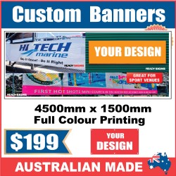 Banner 4500mm x 1500mm