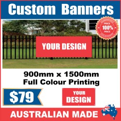 Banner 900mm x 1500mm